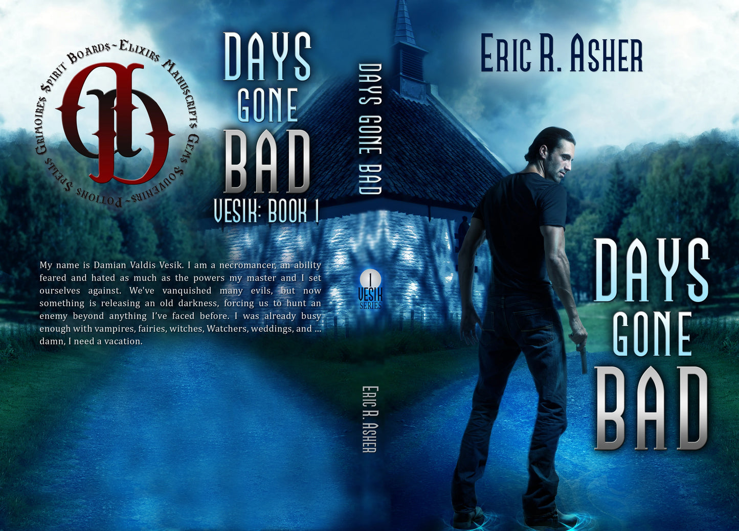 Days Gone Bad Old Cover Small Title (Vesik Book 01)